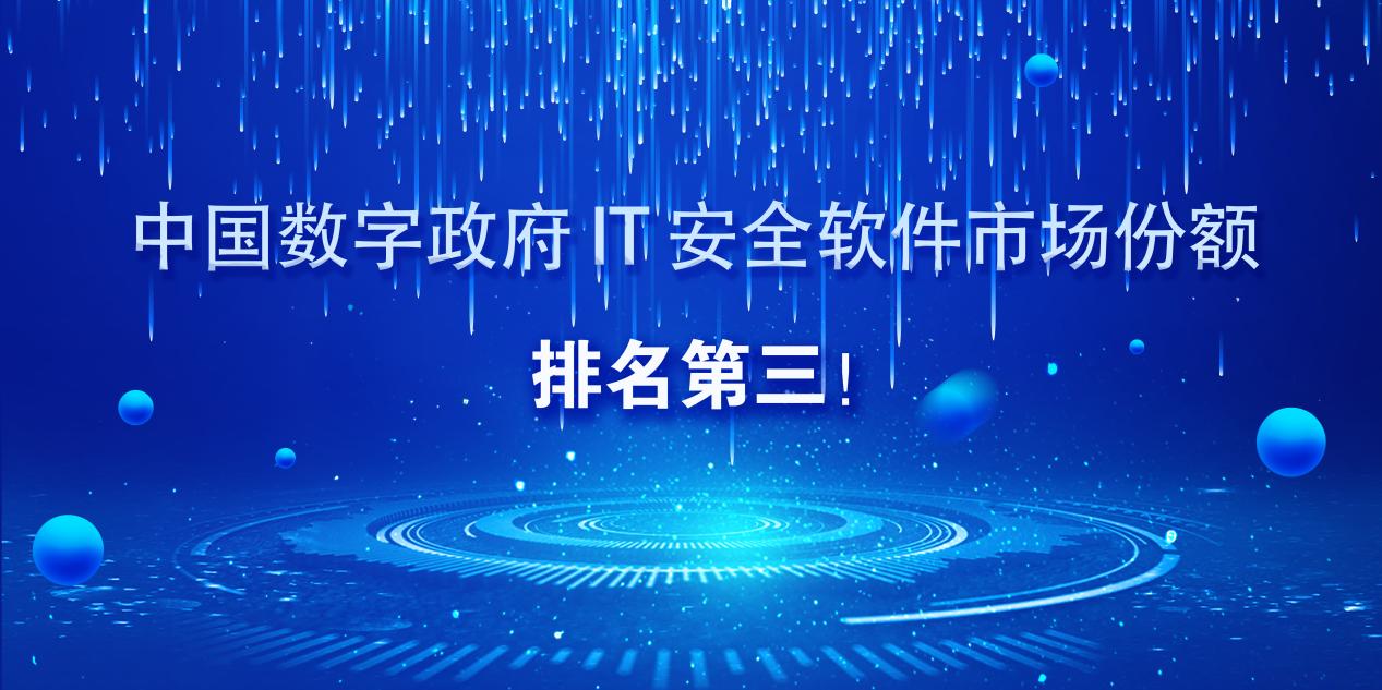 中国政府行业 IT 安全软件市场份额发布，香港宝典免费资料网排名第三！